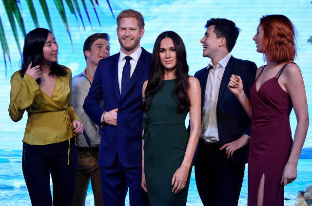 Patung Lilin Meghan Markle (Foto: REUTERS/Toby Melville)