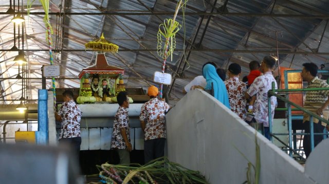 Tradisi 'Temanten Tebu' Awali Musim Panen di Tegal