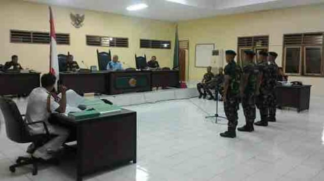 Kasus Tewasnya La Gode, 11 Anggota TNI Disidang di Pengadilan Militer