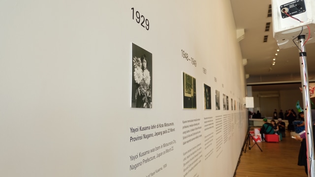Cerita Yayoi Kusama, Museum MACAN (Foto: Bella Cynthia/kumparan)