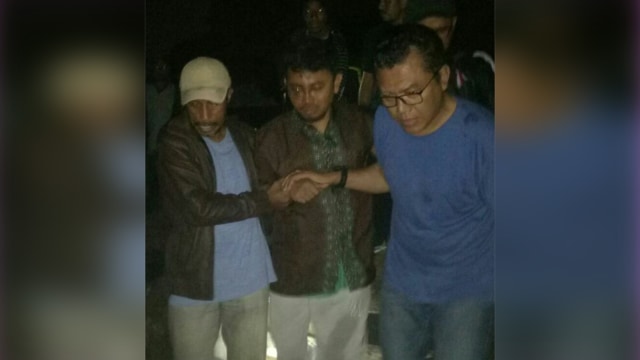 Iwan Sarjana bebas dari penyanderaan (Foto: Istimewa)