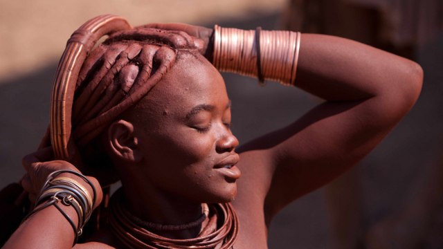 Wanita suku Himba  (Foto: Flickr/Olivier GAUTRON)