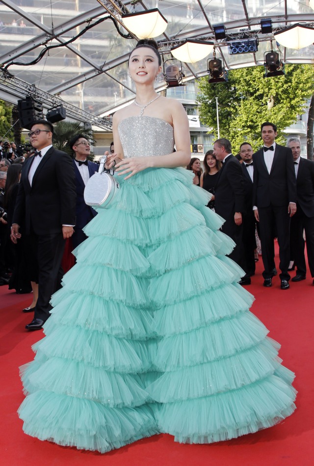 Fan Bingbing di Cannes Film Festival Foto: REUTERS/Jean-Paul Pelissier
