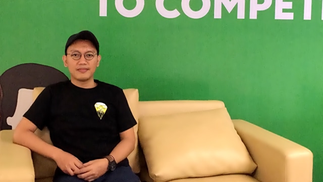 Muhammad Ridlo, kreator stiker LINE 'Kirana'. (Foto: Astrid Rahadiani/kumparan)