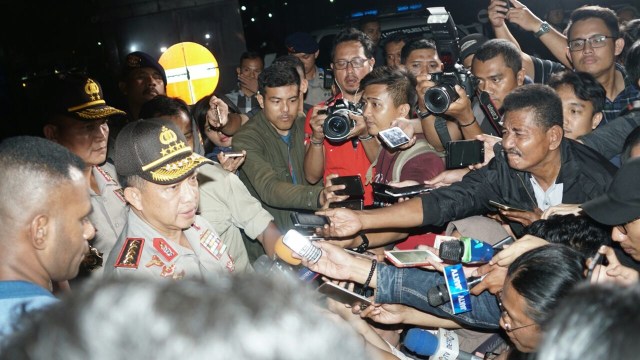 Kapolri Tito di Mako Brimob (Foto: Jamal Ramadhan/kumparan)