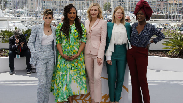 Juri Perempuan di Cannes Film Festival. (Foto: Jean-Paul Pelissier/Reuters)
