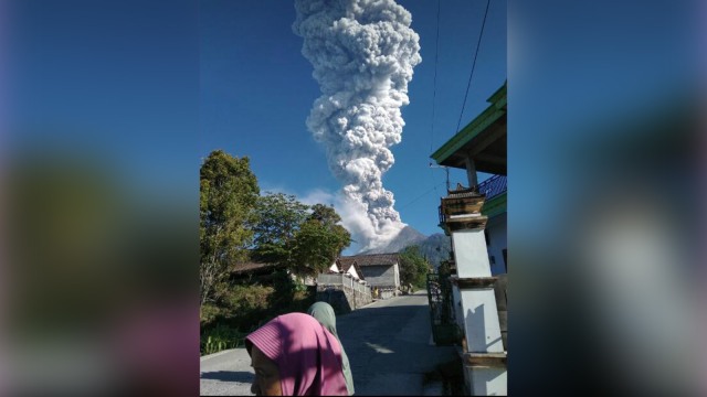 Erupsi Gunung Merapi  (Foto: Dok. BNPB)