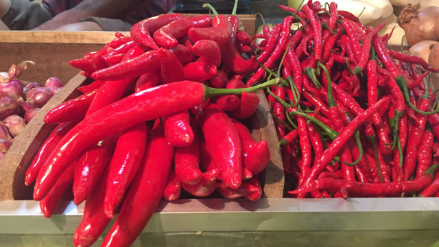 Cabai TW di Pasar Senen Jakarta (Foto: Elsa Toruan/kumparan)