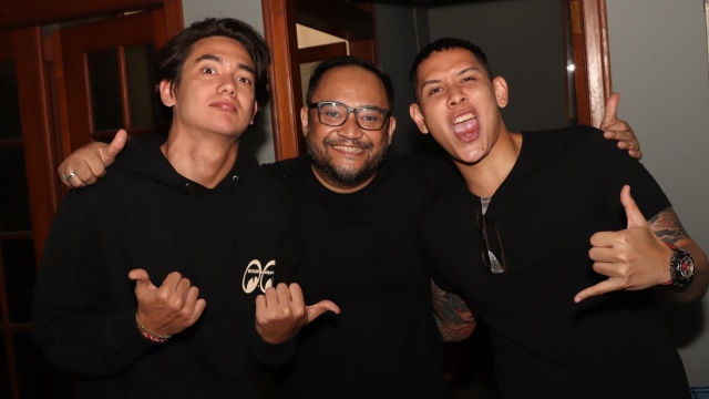 Adipati Dolken, Rako Prijanto dan Ganindra Bimo. (Foto: Munady Widjaja)