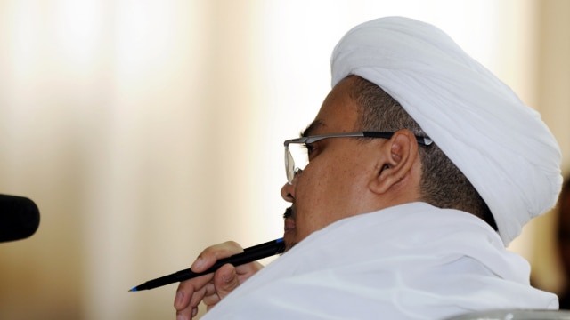 Habib Rizieq Syihab. (Foto: AFP/Adek Berry)