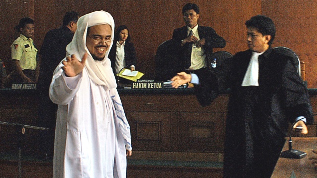 Habib Rizieq Syihab. (Foto: AFP/Yos Esca)