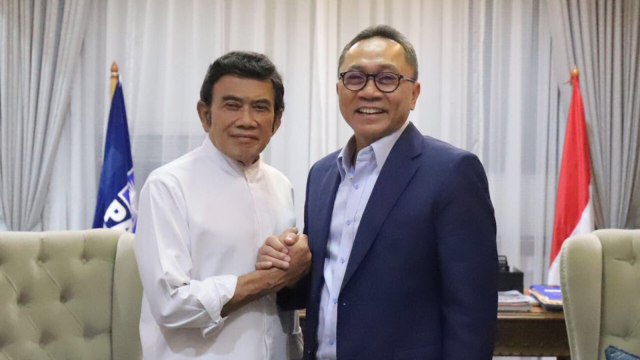 Rhoma Irama dan Zulkifli Hasan  (Foto: Twitter @ZUL_Hasan)