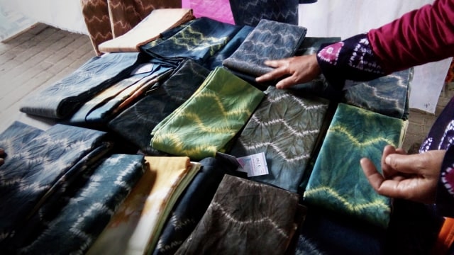 Kain Sasirangan dari Kalimantan Selatan. (Foto: Shutterstock)