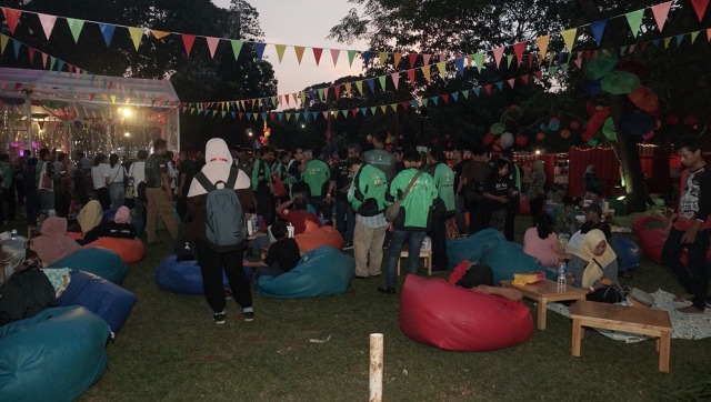 Pasar Malam Hari Kuliner Nasional GO-FOOD. Foto: Garin Gustavian/kumparan