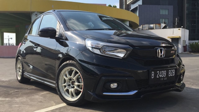 Modifikasi Honda Brio ala Mobilio facelift (Foto: Aditya Pratama Niagara/kumparanOTO)