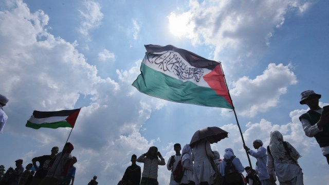 Ilustrasi Palestina Foto: ANTARAFOTO/Hafidz Mubarak