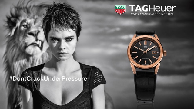 Cara Delevingne X TAG Heuer (Foto: TAG Heuer)