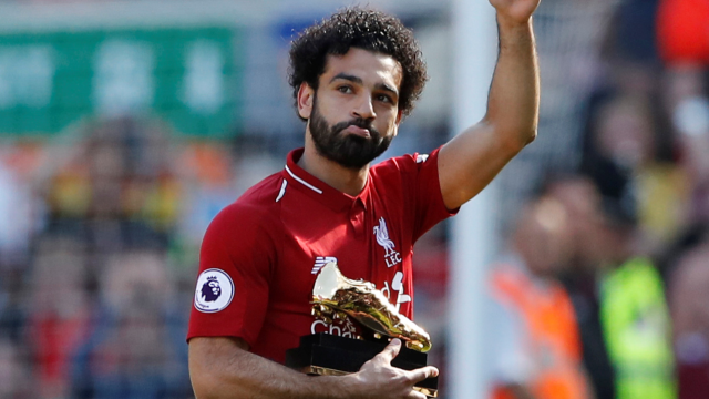 Salah, peraih Golden Boot Liga Inggris musim 17/18 (Foto: Reuters/Carl Recine)