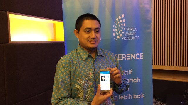 Launching Aplikasi Wakaf, Ammana. (Foto: Abdul Latif/kumparan)