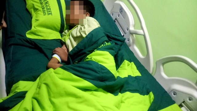 Kapolri temui anak-anak pelaku bom. (Foto: Ainul Qalbi/kumparan)