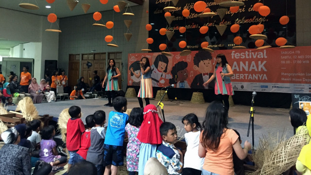 Festival Anak Bertanya. (Foto: Nurul Nur Azizah/kumparan)