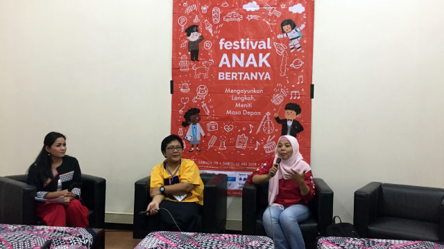 Festival Anak Bertanya. (Foto: Nurul Nur Azizah/kumparan)