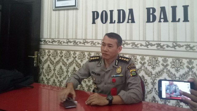 Kabid Humas Polda Bali, Kombes Pol Hengky Widjaja. (Foto: Cisilia Agustina/kumparan)