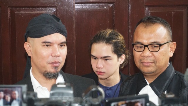 Dul Jaelani dan Ahmad Dhani (Foto: Garin Gustavian / kumparan)
