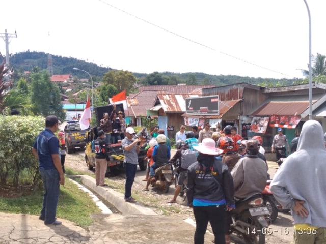 AMLS Morowali Utara, Gelar Aksi "Kembalikan Hak Masyarakat yang dirampas PT. Agro Nusa Abadi" (3)