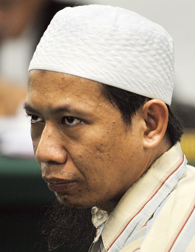 Aman Abdurrahman, pendiri JAD. (Foto: AFP PHOTO / Bay Ismoyo)