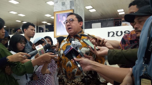 Wakil Ketua DPR Fadli Zon (Foto: Fahrian Saleh/kumparan)
