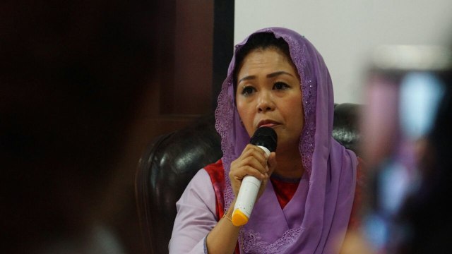 Yenny Wahid di Diskusi Publik Wahid Foundation. (Foto: Iqbal Firdaus/kumparan)