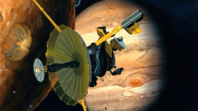 Ilustrasi satelit Galileo. (Foto: NASA JPL)