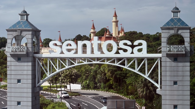 Sentosa Island Singapore (Foto: AFP/ROSLAN RAHMAN)