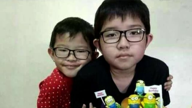 Litle hero, Evan dan Nathan. (Foto: Facebook/Birgaldo Sinaga)