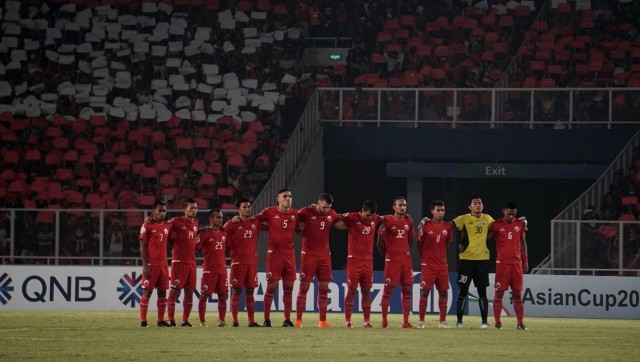 Laga pertandingan Persija vs Home United. (Foto: Fanny Kusumawardhani/kumparan)