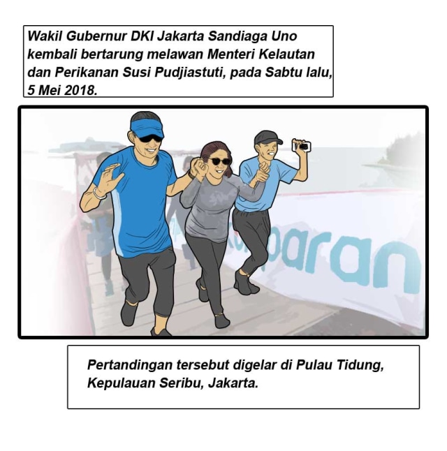 Komik: Tentang Adu Cepat Sandi Vs Susi Jilid II
