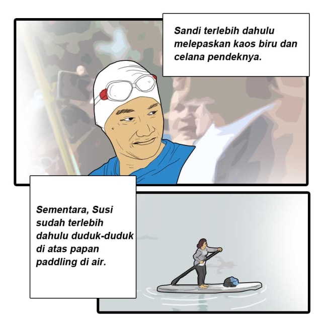 Komik: Tentang Adu Cepat Sandi Vs Susi Jilid II (1)