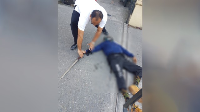 Jenazah terduga teroris di Mapolda Riau. (Foto: Dok. Istimewa)