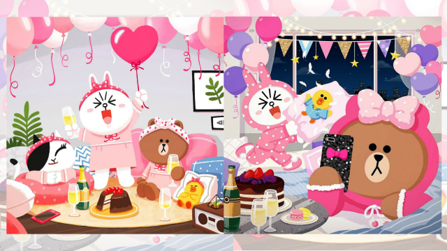 com-Ilustrasi Karakter LINE (Foto: Pinterest)