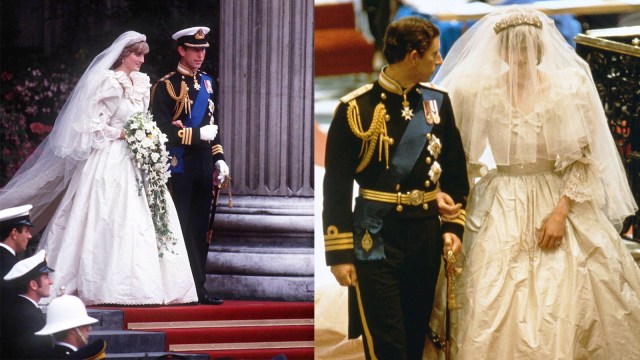 Baju Pengantin Putri Diana (Foto: Instagram @princess.diana.forever)