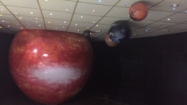 Replika Tata Surya Foto: Bella Cynthia Ratnasari/kumparan