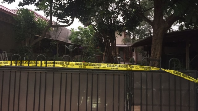 TKP terduga teroris di Tangerang (Foto: Soejono Eben Ezer Saragih/kumparan)