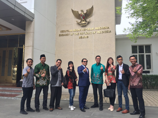 Kunjungi KBRI Beijing, PPI Tiongkok dan Perwakilan Masyarakat Disambut Baik (1)