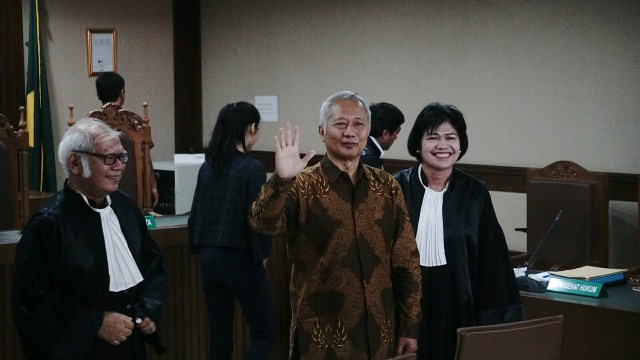 Sidang Vonis Dirjen Hubla Tonny Budiono  (Foto: Helmi Afandi/kumparan)