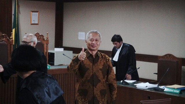 SIdang Vonis Antonius Tonny Budiono  (Foto: Helmi Afandi/kumparan)