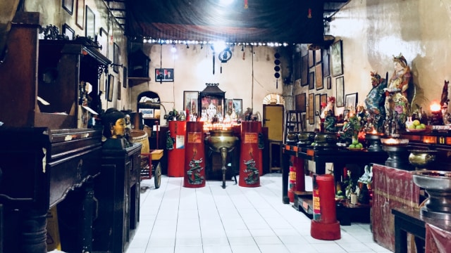 Kwan Im Bio di Vihara Dharma Jaya, Pasar Baru. (Foto: Shika Arimasen Michi/kumparan)