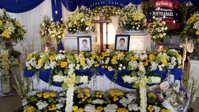 Rumah duka Nathan dan Evan. (Foto: Ferio Pristiawan/kumparan)