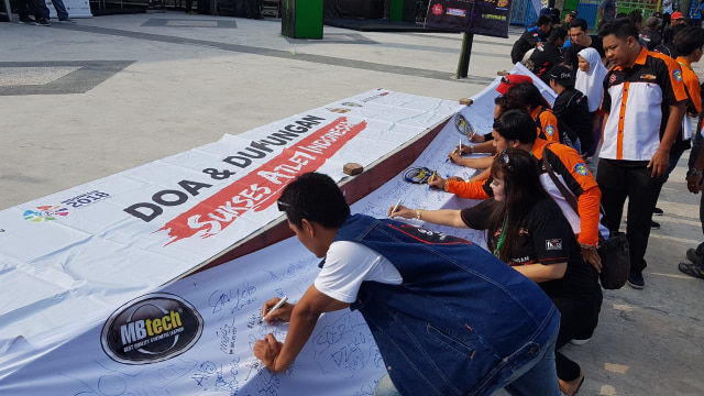 Ikatan Motor Indonesia Galang Tanda Tangan untuk Asian Games
