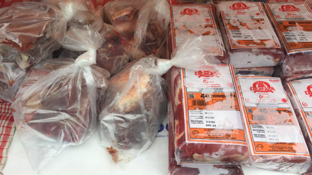 Pedagang Daging di Pasar Minggu (Foto: Abdul Latif/kumparan)